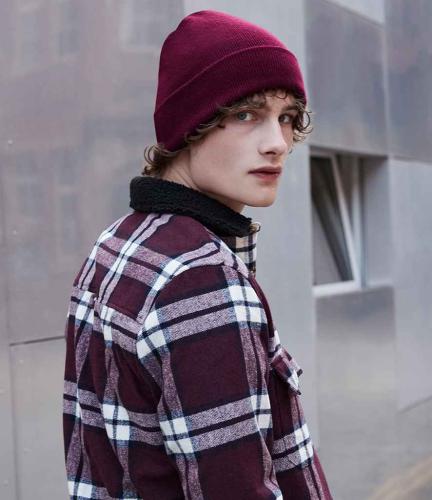Beechfield Recycled Original Cuffed Beanie - BUR - ONE